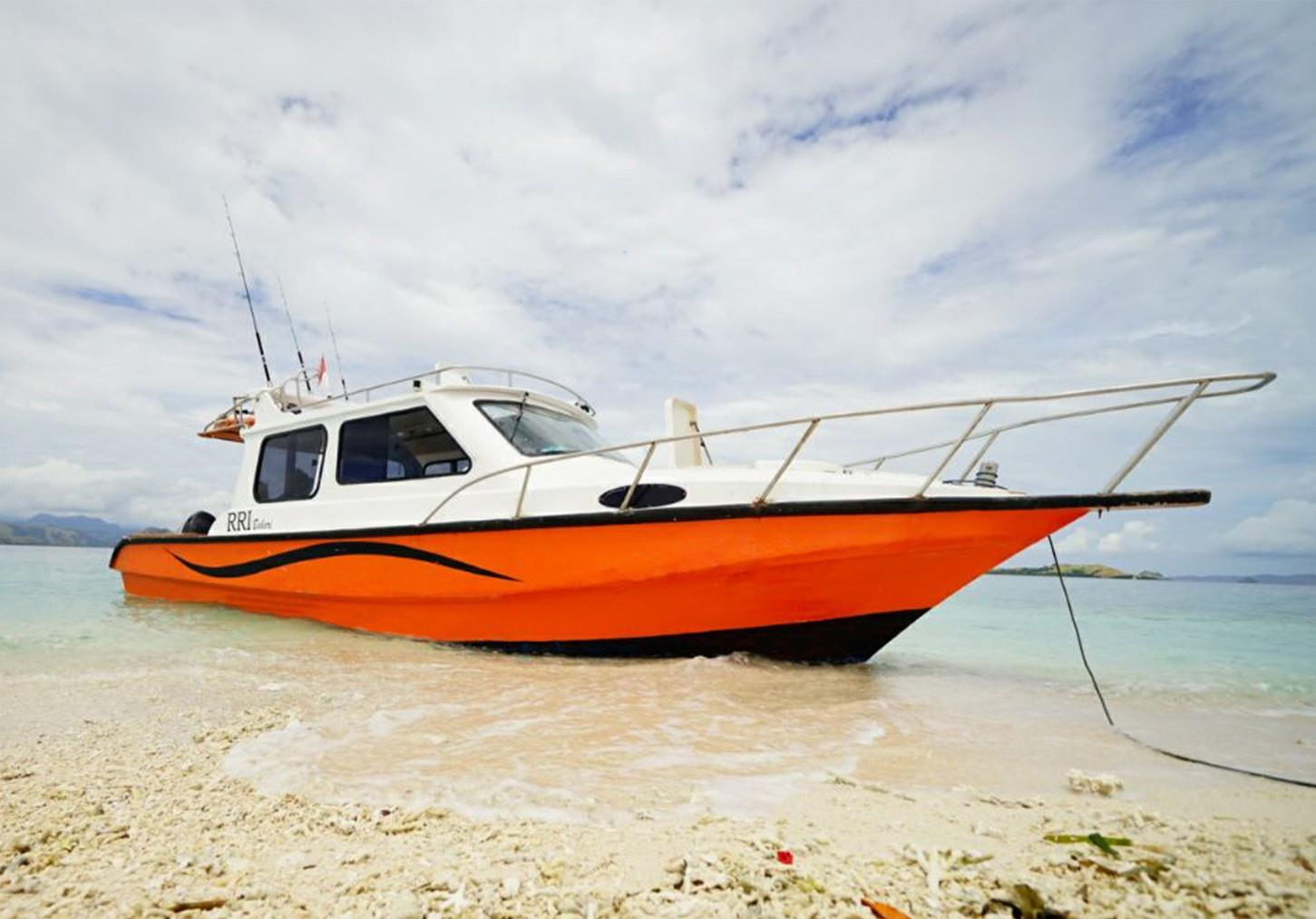 Private trip by RRI Bahari 1 Speedboat - Komodo Boat Charter